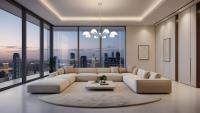Eight Light Chandelier by Z-Lite - Breton Collection, Brushed Nickel Finish - 3048-8BN