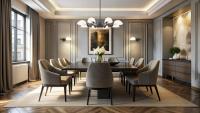 Eight Light Chandelier by Z-Lite - Breton Collection, Matte Black Finish - 3048-8MB