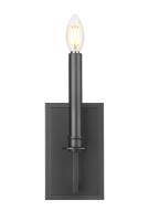 Two Light Wall Sconce by Z-Lite - Orson Collection, Matte Black Finish - 4503-1S-MB