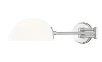 One Light Wall Sconce by Z-Lite - Breton Collection, Brushed Nickel Finish - 3048S-BN