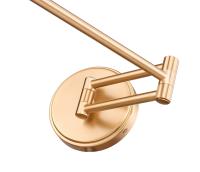 One Light Wall Sconce by Z-Lite - Breton Collection, Modern Gold Finish - 3048S-MGLD