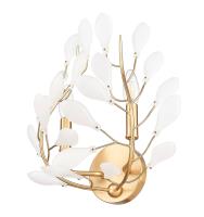 Two Light Wall Sconce by Z-Lite - Claudine Collection, Modern Gold Finish - 353-2S-MGLD