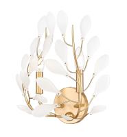 Two Light Wall Sconce by Z-Lite - Claudine Collection, Modern Gold Finish - 353-2S-MGLD