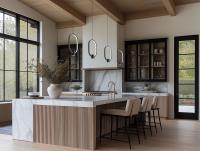 LED Pendant by Z-Lite - Saros Collection, Matte Black Finish - 4101-7MB-LED