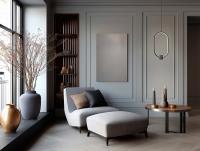 LED Pendant by Z-Lite - Saros Collection, Matte Black Finish - 4101-8MB-LED