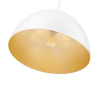 One Light Pendant by Z-Lite - Vega Collection, Matte White Finish - 4501P12-MW