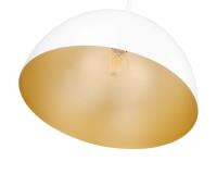 One Light Pendant by Z-Lite - Vega Collection, Matte White Finish - 4501P16-MW