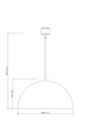 Three Light Pendant by Z-Lite - Vega Collection, Matte Black Finish - 4501P32-MB