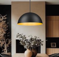 Three Light Pendant by Z-Lite - Vega Collection, Matte Black Finish - 4501P32-MB