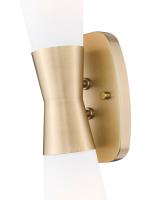 Two Light Wall Sconce by Z-Lite - Emrys Collection, Modern Gold Finish - 4504-2S-MGLD