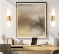 Two Light Wall Sconce by Z-Lite - Emrys Collection, Modern Gold Finish - 4504-2S-MGLD