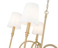 Five Light Chandelier by Z-Lite - Jisele Collection, Rubbed Brass Finish - 4505-5RB