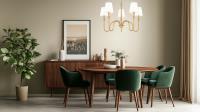 Five Light Chandelier by Z-Lite - Jisele Collection, Rubbed Brass Finish - 4505-5RB