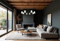 Eight Light Chandelier by Z-Lite - Jisele Collection, Matte Black Finish - 4505-8MB