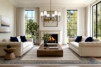 Six Light Chandelier by Z-Lite - Jisele Collection, Matte Black Finish - 4505-6MB