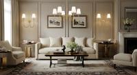 Six Light Chandelier by Z-Lite - Jisele Collection, Rubbed Brass Finish - 4505-6RB