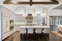 Three Light Pendant by Z-Lite - Joliet Collection, Burnished Brass Finish - 473P16-BBR