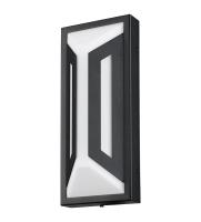 LED Outdoor Wall Mount by Z-Lite - Banff Collection, Sand Black Finish - 5028S-BK-LED