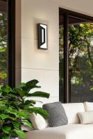 LED Outdoor Wall Mount by Z-Lite - Banff Collection, Sand Black Finish - 5028S-BK-LED