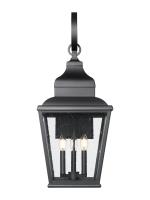 Three Light Outdoor Wall Mount by Z-Lite - Raphael Collection, Sand Black Finish - 5029B-BK