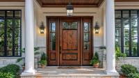 Three Light Outdoor Wall Mount by Z-Lite - Raphael Collection, Sand Black Finish - 5029B-BK