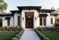 Four Light Outdoor Chain Mount Ceiling Fixture by Z-Lite - Raphael Collection, Sand Black Finish - 5029CHXL-BK