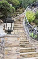 Three Light Outdoor Pier Mount by Z-Lite - Raphael Collection, Sand Black Finish - 5029PHBS-SQPM-BK