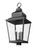 Five Light Outdoor Post Mount by Z-Lite - Raphael Collection, Sand Black Finish - 5029PHXXLS-BK