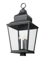 Five Light Outdoor Post Mount by Z-Lite - Raphael Collection, Sand Black Finish - 5029PHXXLS-BK