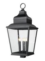 Five Light Outdoor Post Mount by Z-Lite - Raphael Collection, Sand Black Finish - 5029PHXXLS-BK