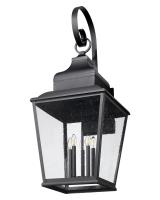 Five Light Outdoor Wall Mount by Z-Lite - Raphael Collection, Sand Black Finish - 5029XXL-BK