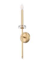 One Light Wall Sconce by Z-Lite - Gaultier Collection, Modern Gold Finish - 6100-1S-MGLD