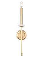 One Light Wall Sconce by Z-Lite - Gaultier Collection, Modern Gold Finish - 6100-1S-MGLD