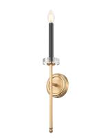 One Light Wall Sconce by Z-Lite - Gaultier Collection, Modern Gold Finish - 6100-1S-MGLD