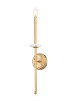 One Light Wall Sconce by Z-Lite - Gaultier Collection, Modern Gold Finish - 6100-1S-MGLD