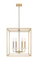 Six Light Chandelier by Z-Lite - Gaultier Collection, Modern Gold Finish - 6100-21MGLD