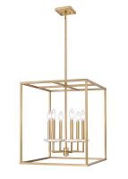 Six Light Chandelier by Z-Lite - Gaultier Collection, Modern Gold Finish - 6100-21MGLD