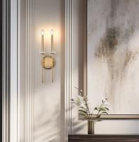 Two Light Wall Sconce by Z-Lite - Gaultier Collection, Modern Gold Finish - 6100-2S-MGLD