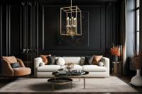 Six Light Chandelier by Z-Lite - Gaultier Collection, Modern Gold Finish - 6100-32MGLD