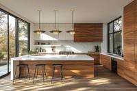 LED Pendant by Z-Lite - Ludo Collection, Matte Black + Modern Gold Finish - 829P16-MB-MGLD-LED