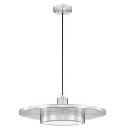 LED Pendant by Z-Lite - Ludo Collection, Brushed Nickel Finish - 829P20-BN-LED