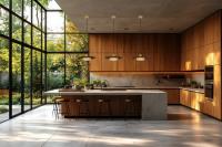 LED Pendant by Z-Lite - Ludo Collection, Matte Black + Modern Gold Finish - 829P20-MB-MGLD-LED