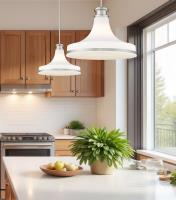 One Light Pendant by Z-Lite - Reznor Collection, Brushed Nickel Finish - 831P18-BN