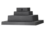 Outdoor Pier Mount by Z-Lite - Pier Mounts Collection, Sand Black Finish - LSQPM-BK