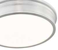 LED Flush Mount by Z-Lite - Bentley Collection, Brushed Nickel Finish - 7702F20-BN-LED