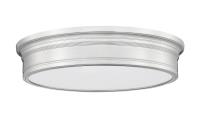 LED Flush Mount by Z-Lite - Bentley Collection, Brushed Nickel Finish - 7702F20-BN-LED