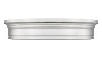 LED Flush Mount by Z-Lite - Bentley Collection, Brushed Nickel Finish - 7702F20-BN-LED