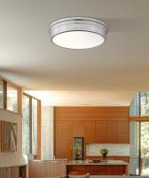 LED Flush Mount by Z-Lite - Bentley Collection, Brushed Nickel Finish - 7702F20-BN-LED