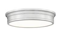 LED Flush Mount by Z-Lite - Bentley Collection, Brushed Nickel Finish - 7702F20-BN-LED