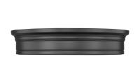 LED Flush Mount by Z-Lite - Bentley Collection, Matte Black Finish - 7702F20-MB-LED